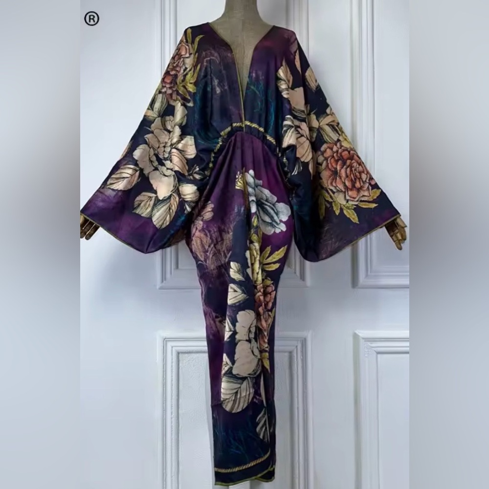 ❌sold❌Boho chic tunic dress💜 - Picture 2 of 4